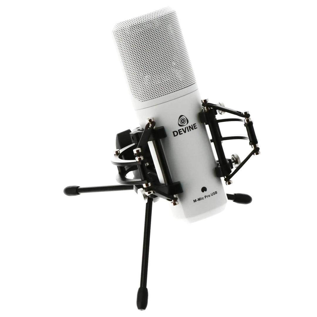 Devine M-Mic PRO Mikrofon (USB), Weiß