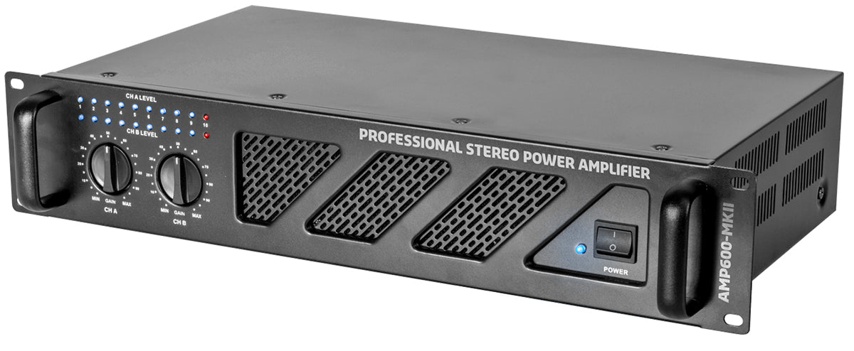 Ibiza AMP600-MKII Leistungsverstärker (2x480W)