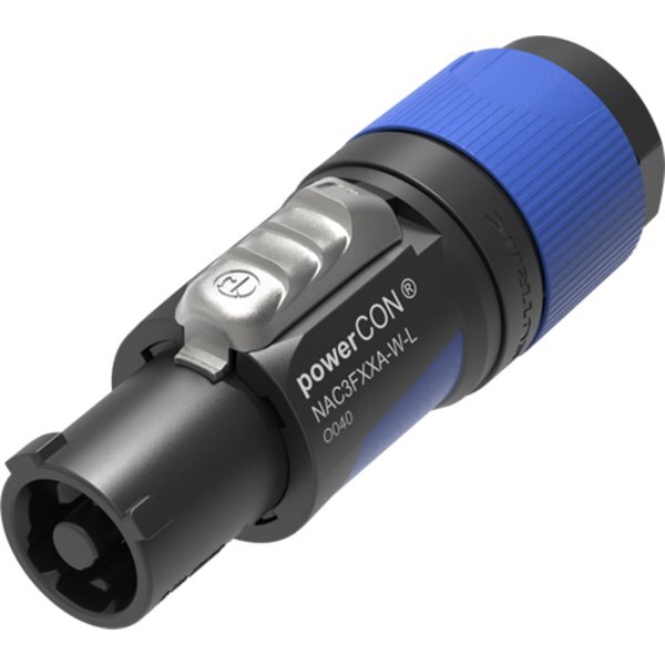 Neutrik NAC3FXXA-W-L Powercon Blue (10-16mm)