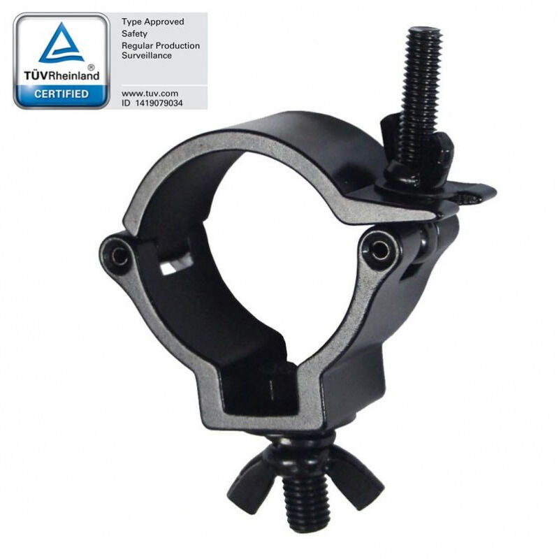 Klemme, schwarz (48-51mm 100kg)