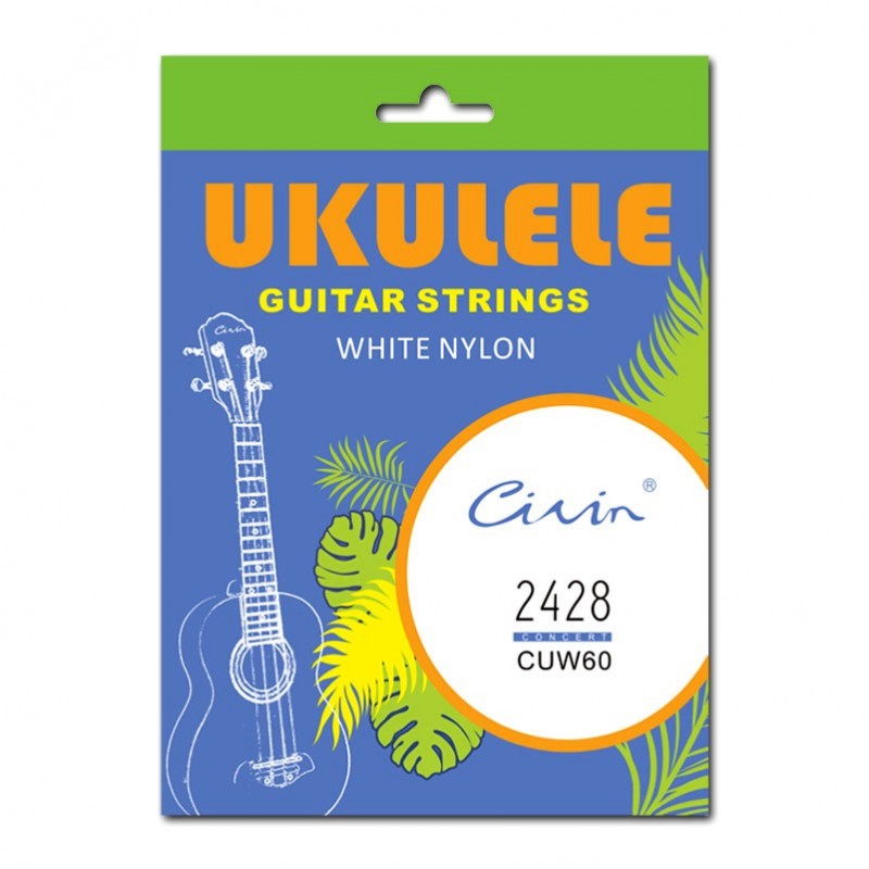 Civin NN US 2428 – Weißes Ukulele-Saitenset