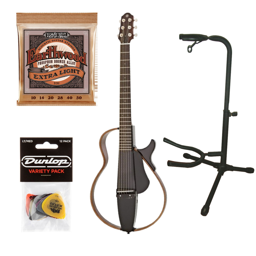 Yamaha SLG200S Silent Startpaket (Translucent Black)