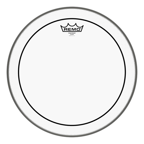Remo Schlagfell Pinstripe Clear (12")