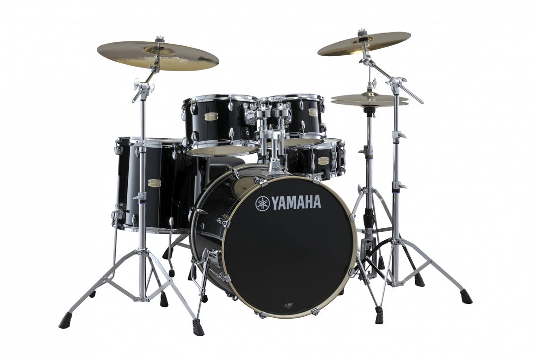 Yamaha Stage Custom Birch Standard Drumset (Raven Black)