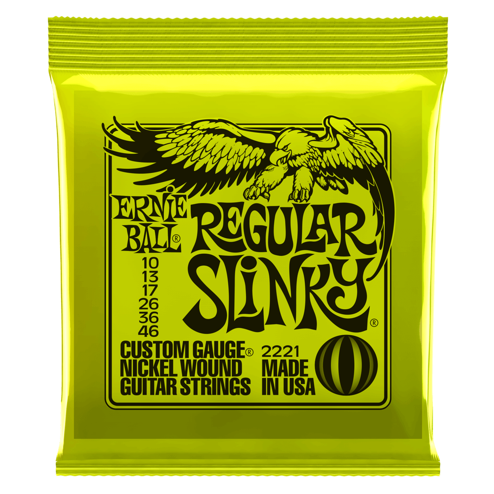 Ernie Ball Slinky Nickel Wound Guitar Strings, Elec. guitar
