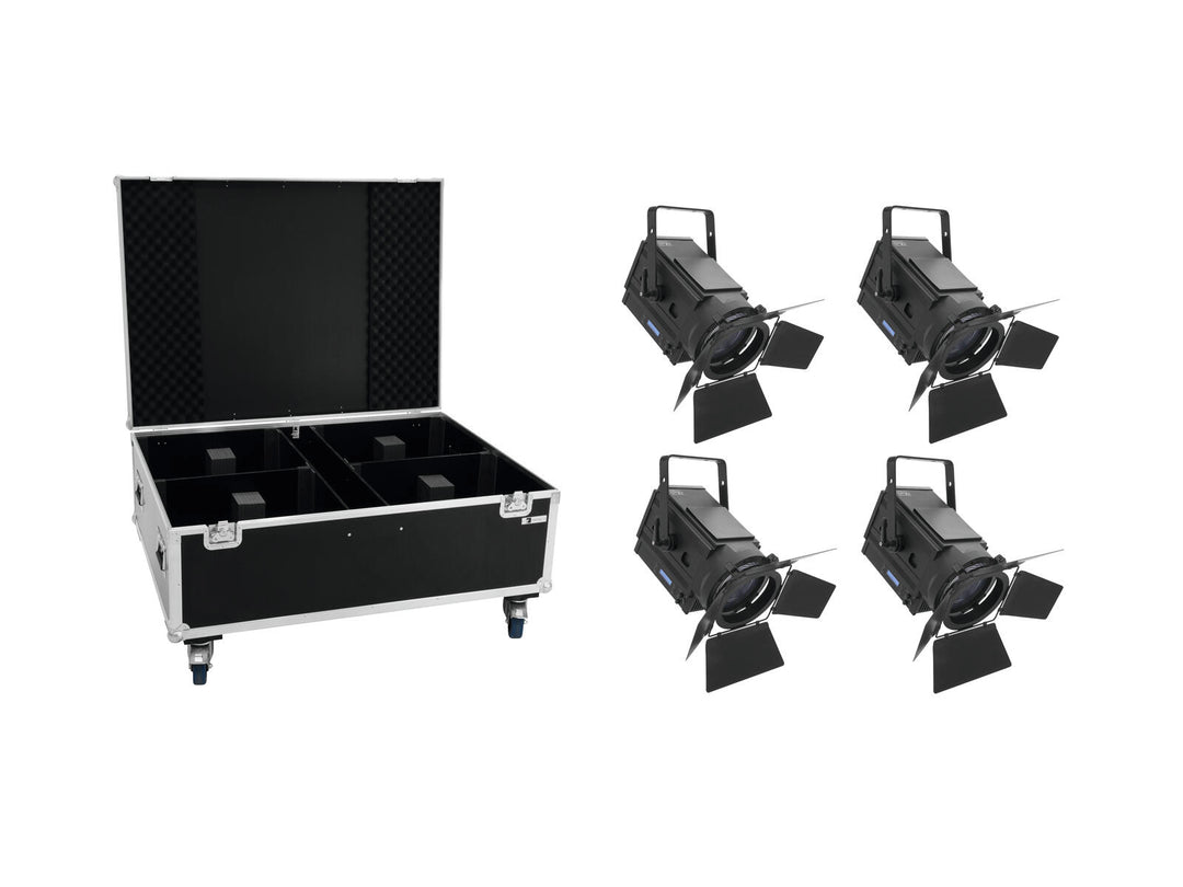 EUROLITE Set 4x LED THA-250F + Koffer