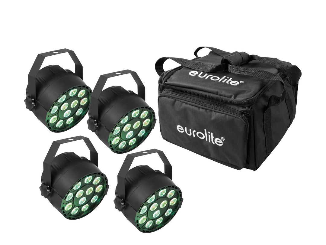 EUROLITE Set 4x LED PARty TCL Spot + Softtasche