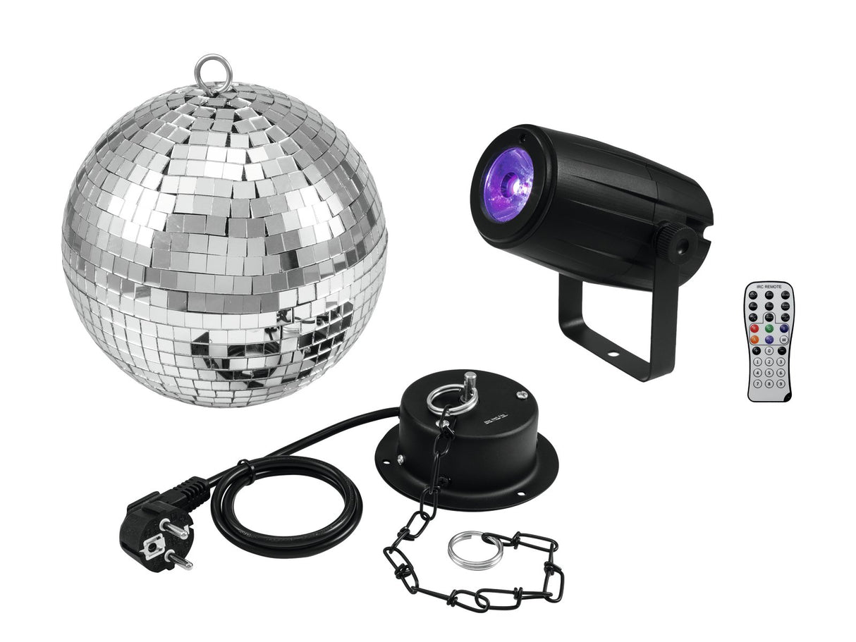 Eurolite Mirror Ball Set 20cm
