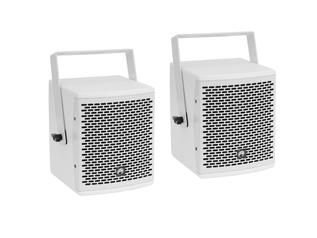 OMNITRONIC Set MOLLY-12A Subwoofer aktiv + 2x MOLLY-6 Top 8 ohms, white