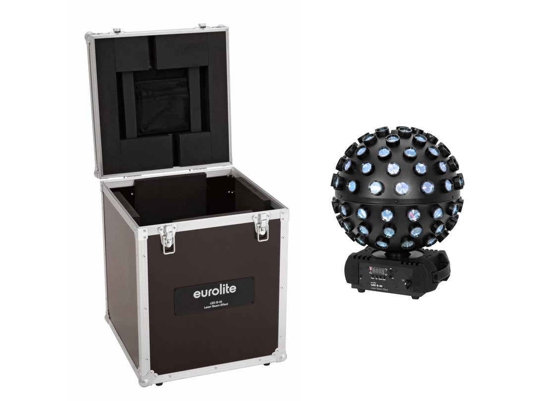EUROLITE Set LED B-40 Laser Beam Effect + Koffer