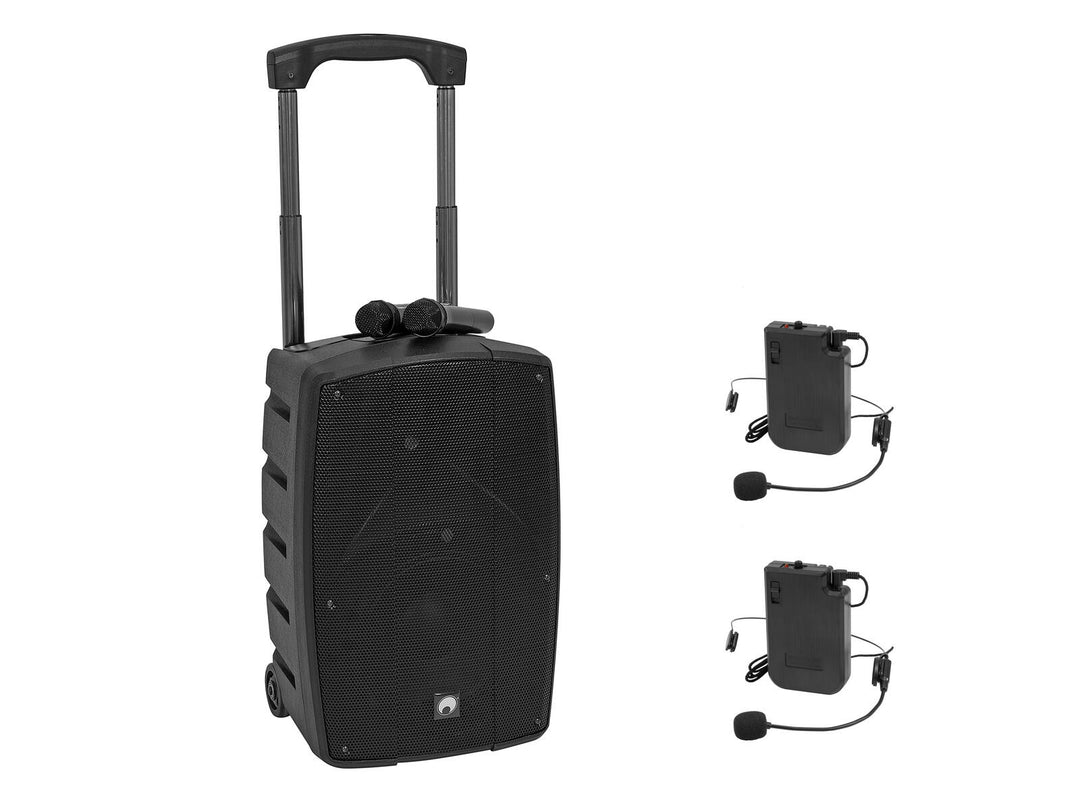 OMNITRONIC Set WAMS-10BT2 MK2 + 2x Bodypack-Sender + 2x Headset