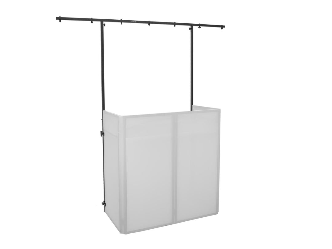 OMNITRONIC Set Compact Mobile DJ-Ständer inkl. Abdeckung + Erweiterungsrahmen