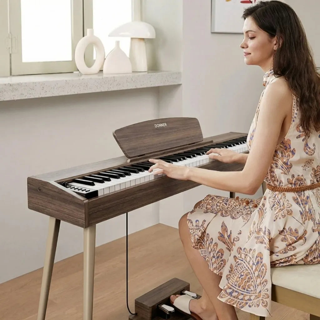Donner DHP-100 Pro e-piano Walnuss
