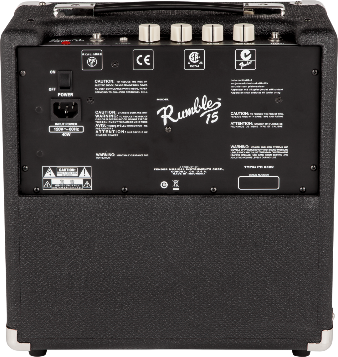 Fender Rumble 15 Bassverstärker