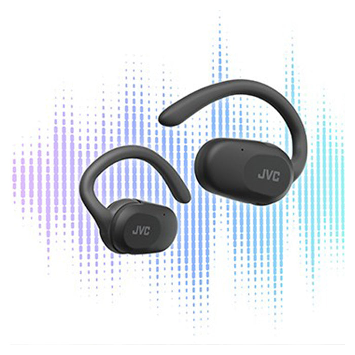 JVC Nearphones NP40T Offene Kopfhörer Schwarz