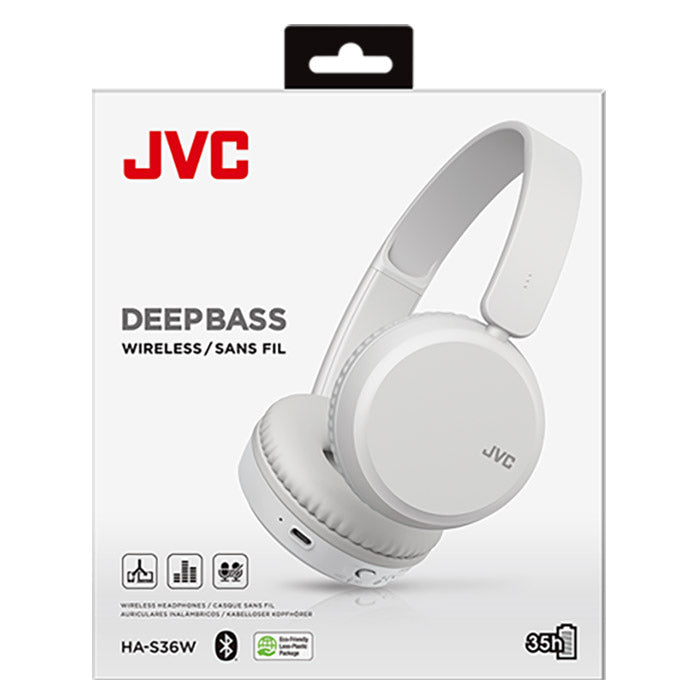JVC HAS36WWU weißer over-ear Bluetooth headset