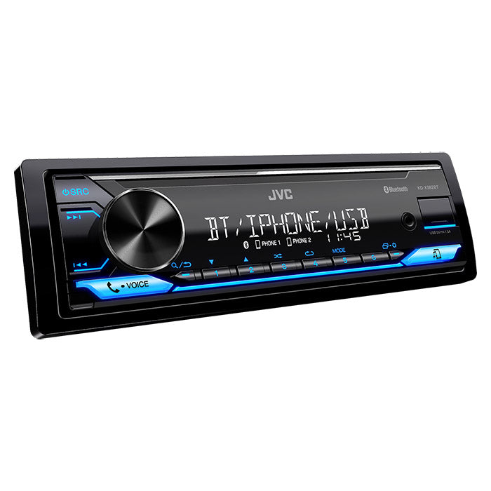 JVC KD-X382BT Autoradio mit RDS-Tuner und Bluetooth 100mm