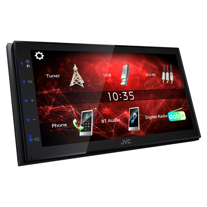 JVC KW-M27DBT 2-DIN-Autoradio mit DAB+