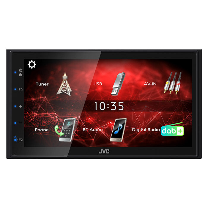 JVC KW-M27DBT 2-DIN-Autoradio mit DAB+