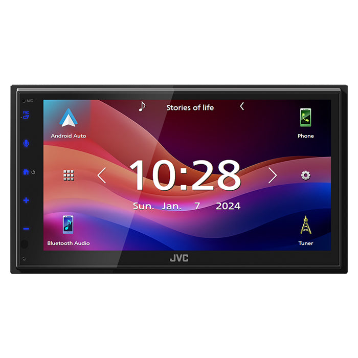 JVC KW-M593BT 2-DIN-Radio mit CarPlay und Android Auto