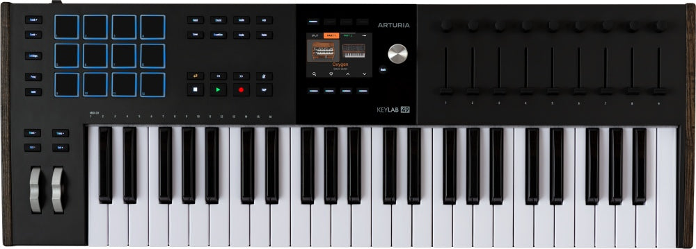ARTURIA Keylab 49 mk3 MIDI-Keyboard (Sort)