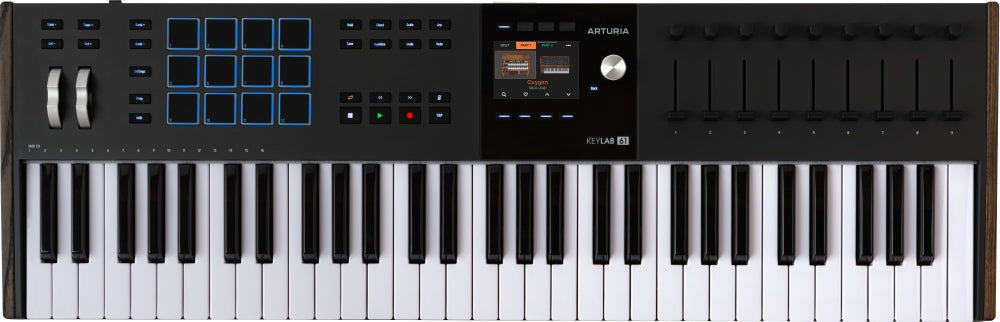ARTURIA KeyLab 61 Mk3 MIDI-Keyboard (Schwarz)