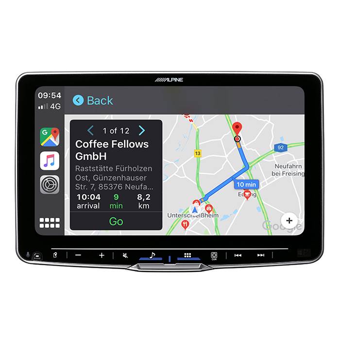 Alpine HALO9 ILX-F905D V2 - Kabelloses Carplay, Android, Bluetooth