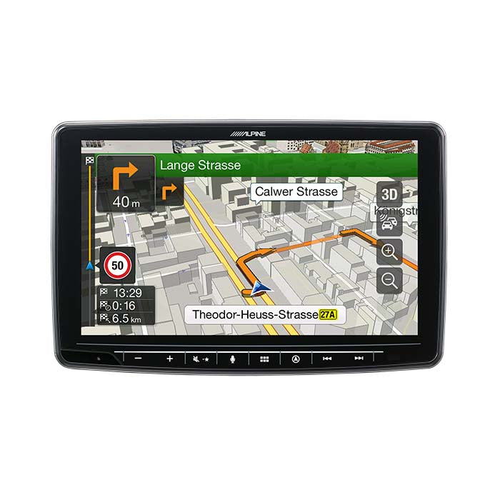 Alpine INE-F904DC Halo9 mit Navi und Lkw-Karten