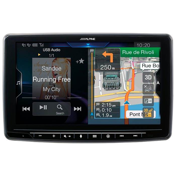 Alpine HALO9 INE-F904D Apple Carplay, Navigation, Android und Bluetooth