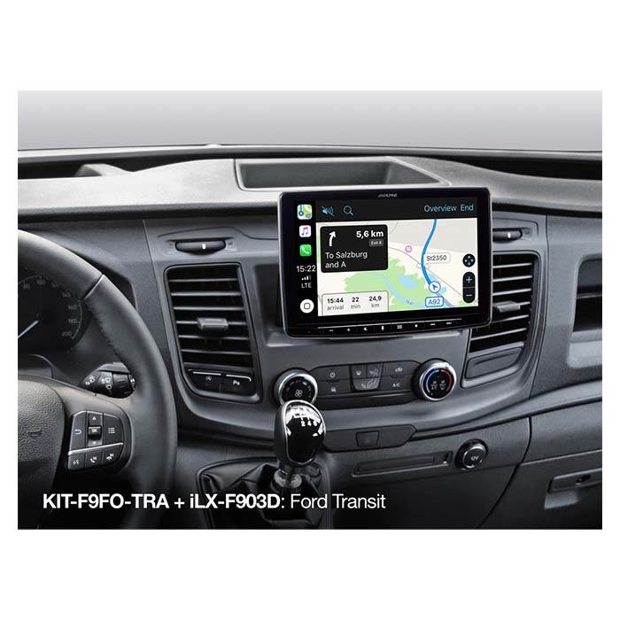 Alpine Mounting kit for Ford Transit 2018