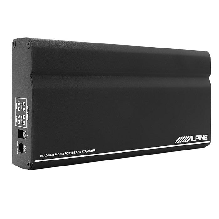 Alpine KTA-200 Add-on-Mono-Verstärker für ilx-w650bt