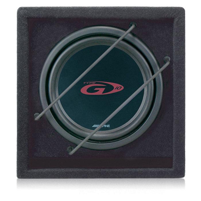 Alpine 10" Subwoofer-Bassreflexsystem - SBG-1044BR