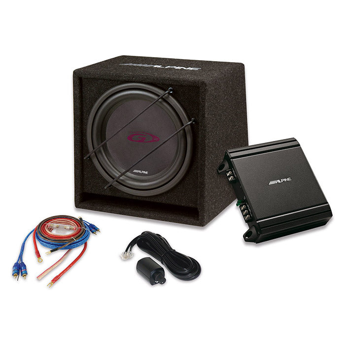 Alpine 12" Subwoofer mit Verstärker