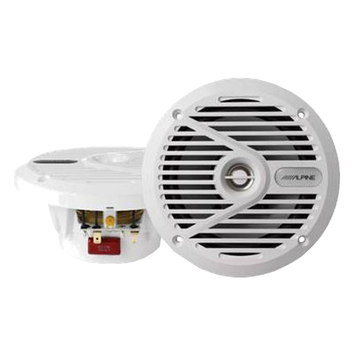 Alpine 6,5" 2-Wege-Koaxiallautsprecher für Marine