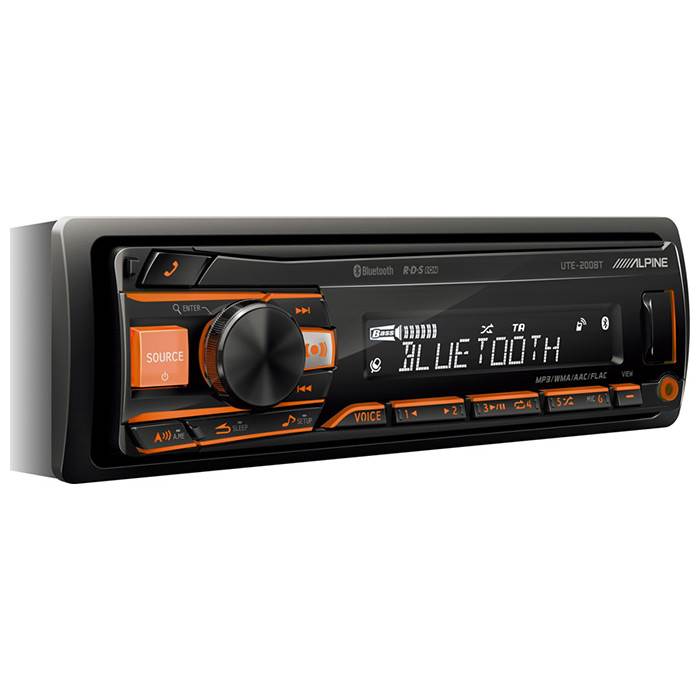 ALPINE UTE-200BT Autoradio m. Bluetooth und USB