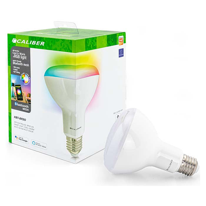 Caliber BR30 Smart Home LED-Lampe weiß/mehrfarbig