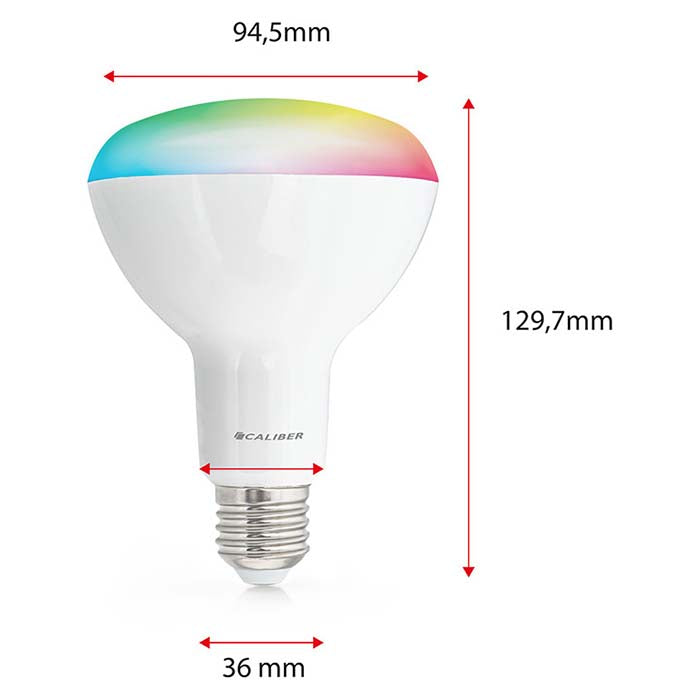 Caliber BR30 Smart Home LED-Lampe weiß/mehrfarbig