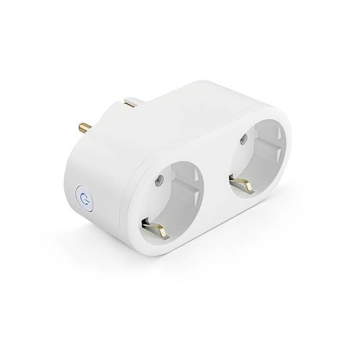 Caliber WLAN Smart-Home-Stecker mit 2 Ausgängen