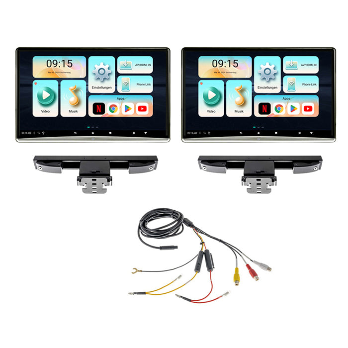 Ampire Set mit zwei 12,4"-Android-Bildschirmen