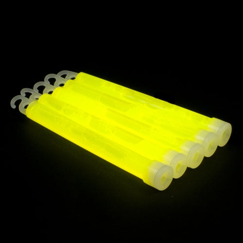 25 Stk. Knicklichter 6'' mit Schnur (Gelb)