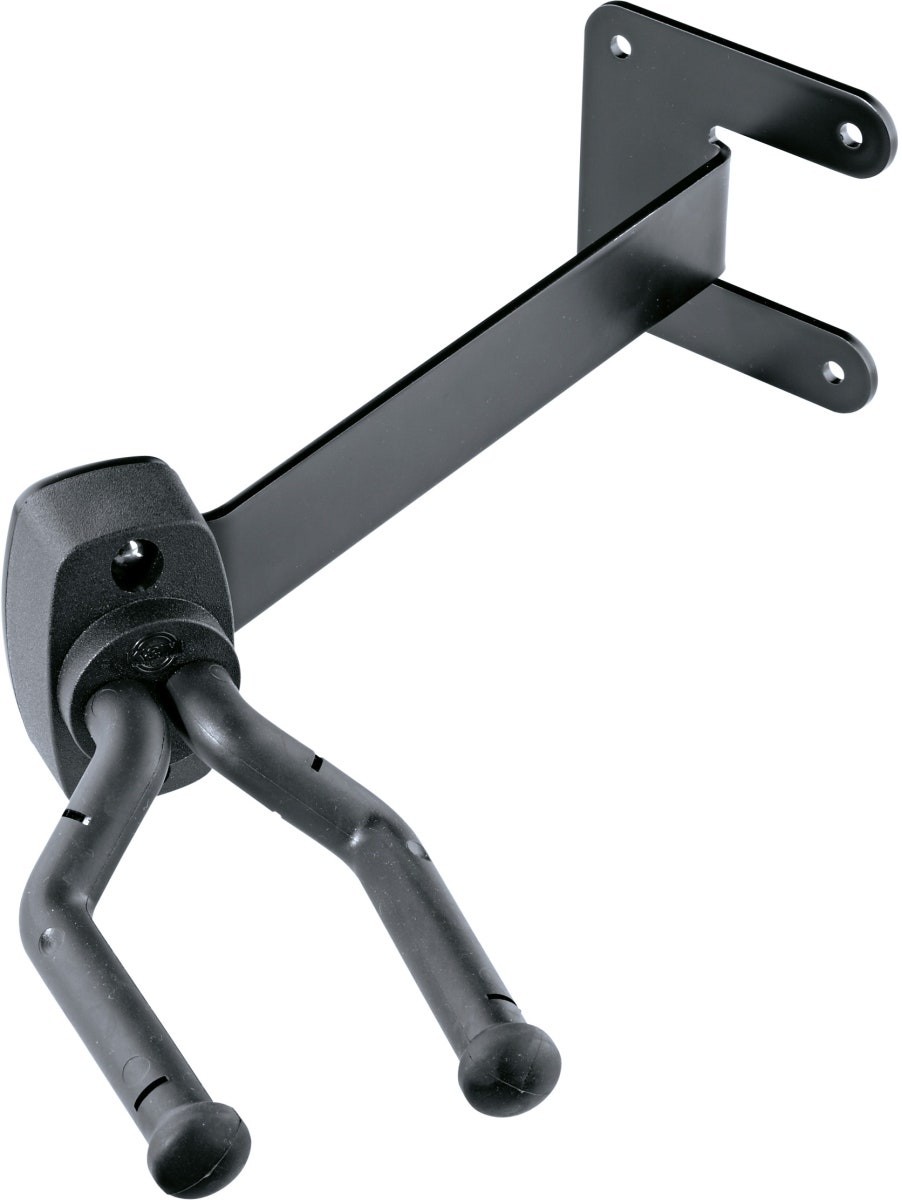 K&M 16255 Gitarren wall Halter blk