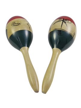 DiMavery Maracas Jamaika, Holz 2 Stk