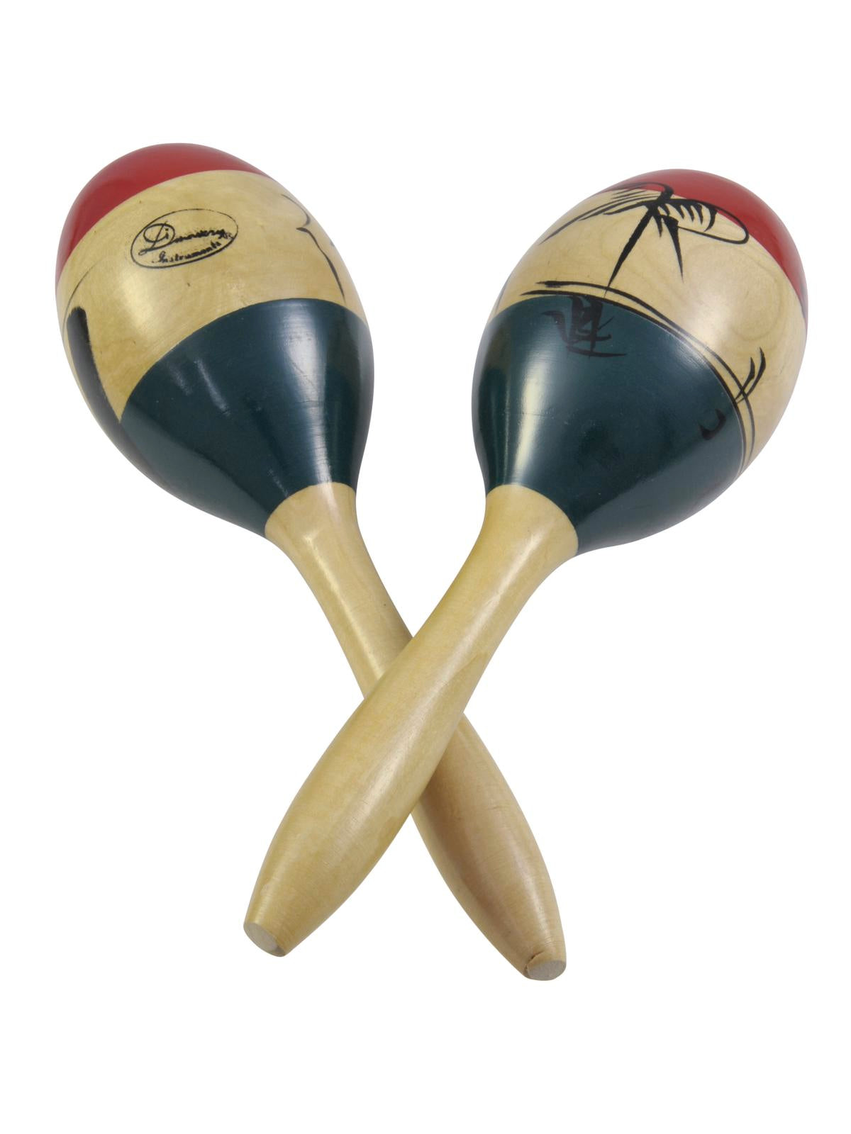 DiMavery Maracas Jamaika, wood 2x