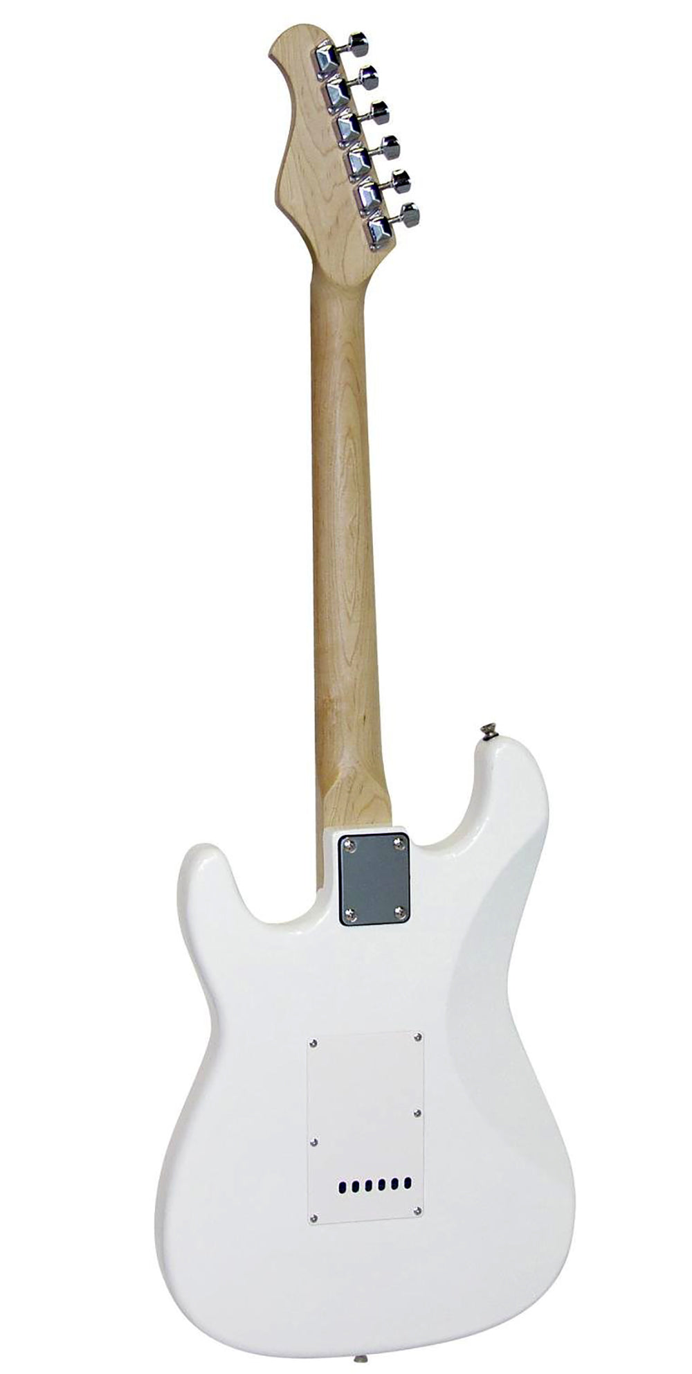 DiMavery ST-203 E-Guitar, white