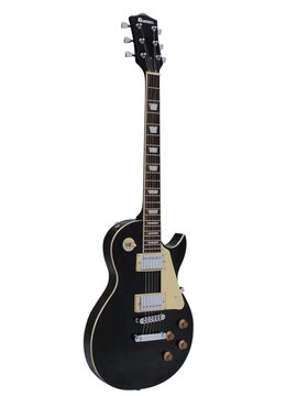 DiMavery LP-520 E-Gitarre (Schwarz)