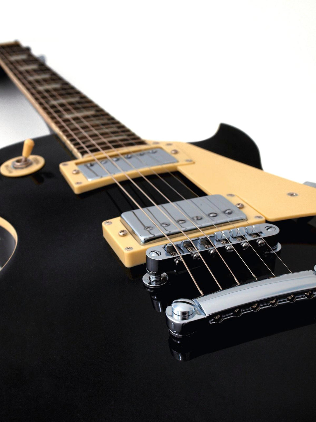 DiMavery LP-520 E-Gitarre (Schwarz)