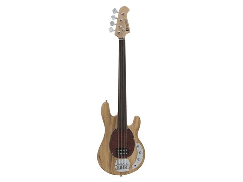 DiMavery MM-501 E-Bass, Fretless, Natur