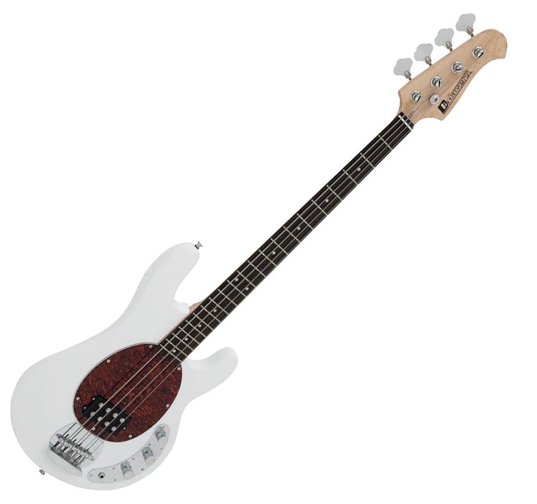 DiMavery MM-501 E-Bass (Weiß)