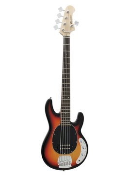 DiMavery MM-505 E-Bass, 5-saitig, Sunburst