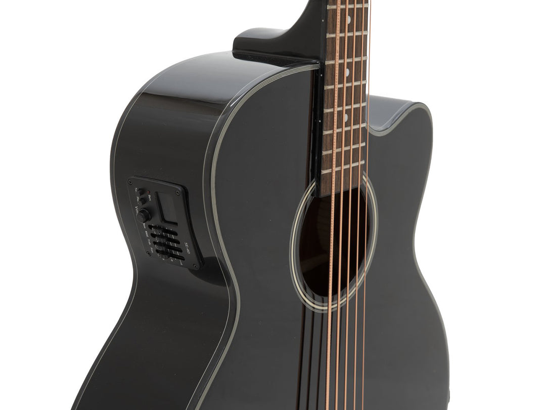 DiMavery AB-455 Akustikbass, 5-saitig, Schwarz